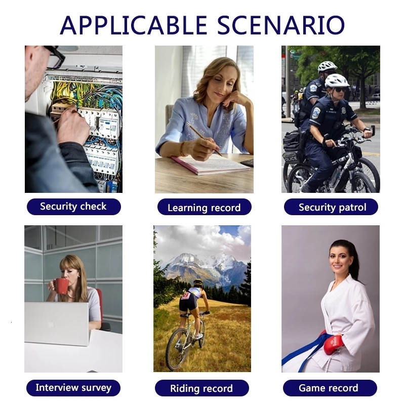 Weatherproof Cameras 1080P HD Action Camera Portable Sports Wifi Dv Camcorder Loop Recording Support Tf Card Night Vision Cam with Back Clip 230823