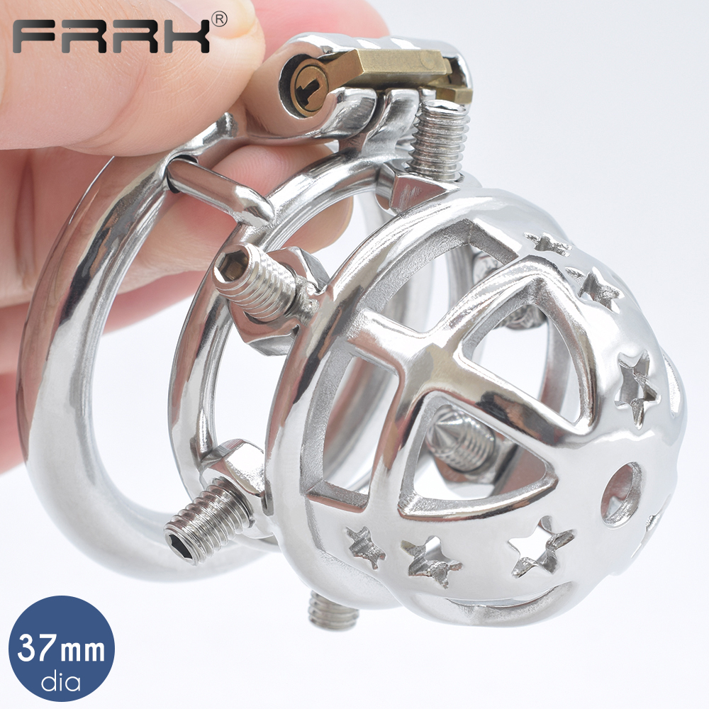Cockrings BDSM Sex Toys Spiked Cock Cage Penis Ring Tough Chastity Erect Denial Vicious Male Device Brutal Stimulate Screw Sissy 230824