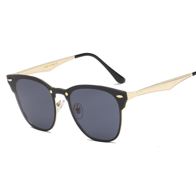 Sunglasses JIM Trendy Rimless Mirrored Reflective Sun Glasses for Women Men UV400 230729