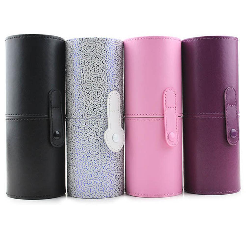 Makeup Tools PU Leather Brushes Set Organizer Storage Box Empty Holder Cosmetic Bag Make Up Beautician 230823