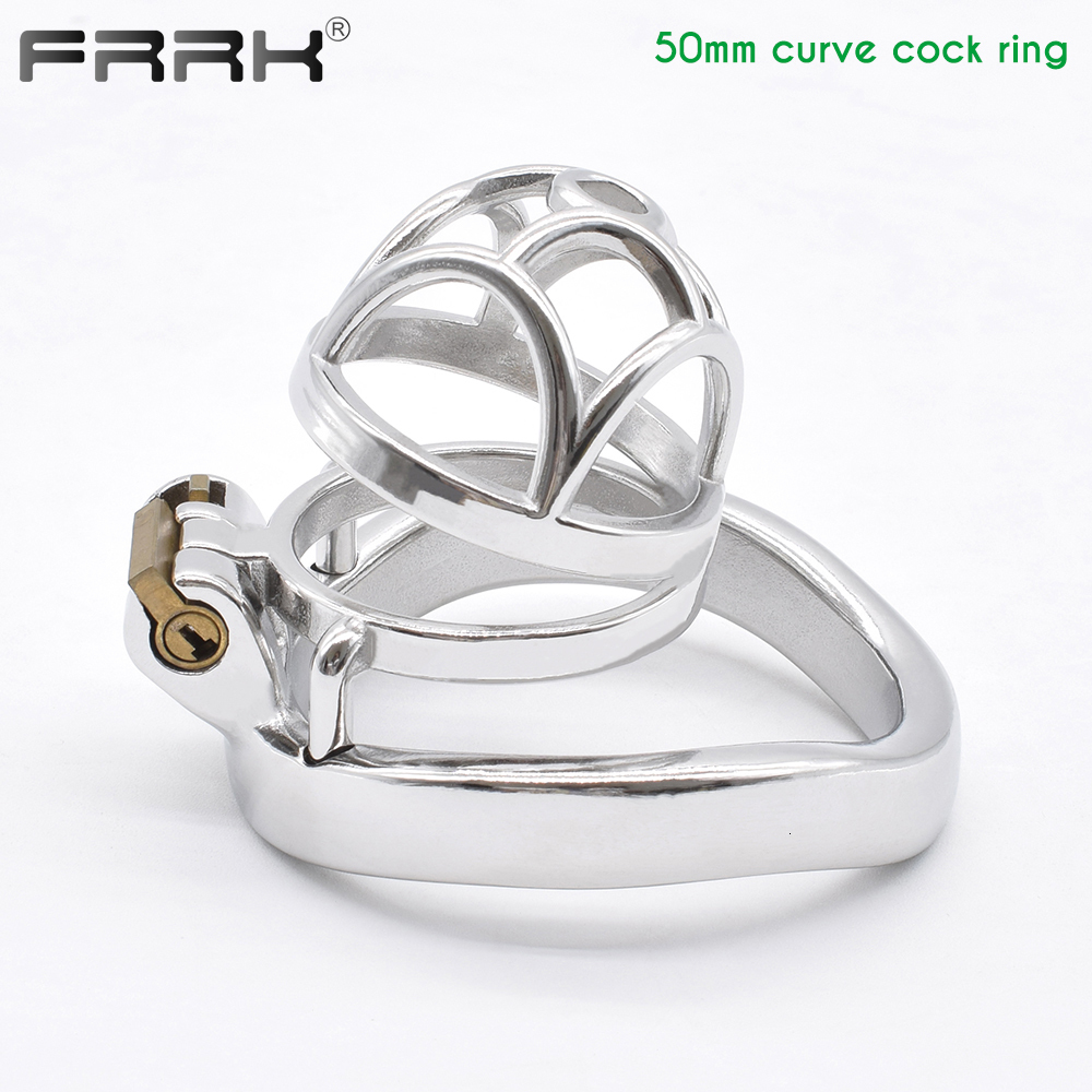 Cockrings BDSM Sex Shop Toys for Men Metal Chastity Belts Male Sextoy Cock Cage Stainless Steel Penis Rings Adult Games 230824