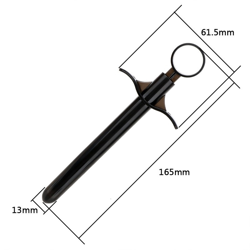 Briefs Panties 10ML Lubricant Oil Injector Clean Tools Anal Plug Butt Blockage Dilator Prostate Sex Toys for Men Women Adults Products Erotic 230824
