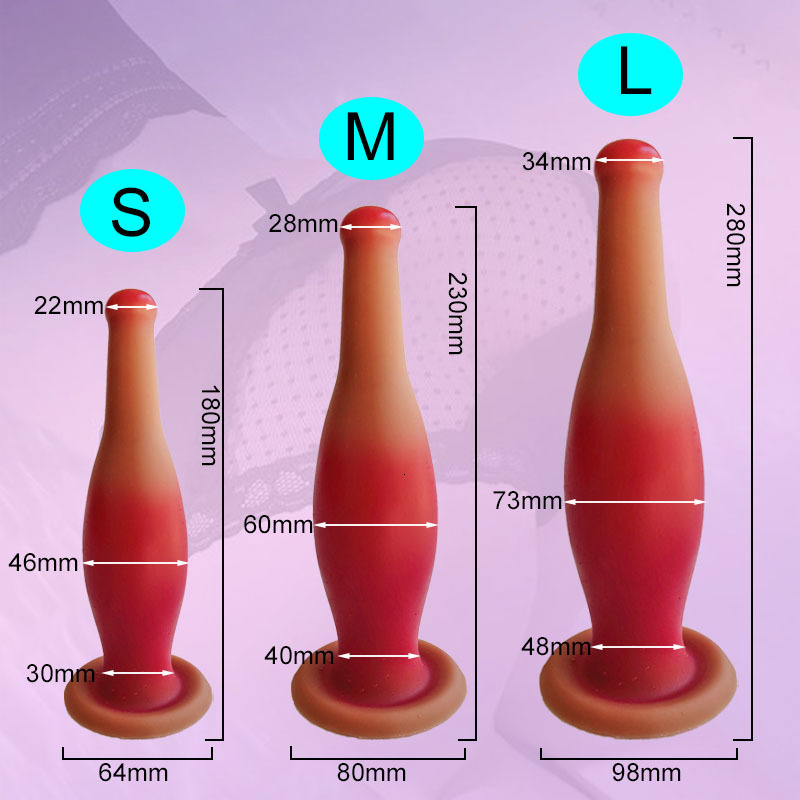 Briefs Panties Silicone Big Butt Plug Anal Sex Toys For Adults Men Woman Huge Buttplug Dildo Masturbator Stimulator Anus Dilatador Product Shop 230824