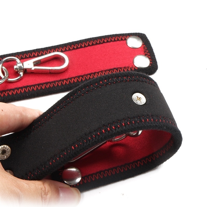 Adult Toys Bdsm Collar Self Bondage Neck Wrist Restraint Kit Adjustable Harness Handcuffs Nipple Clamp Erotic Fetish Sex Couples Women 230824