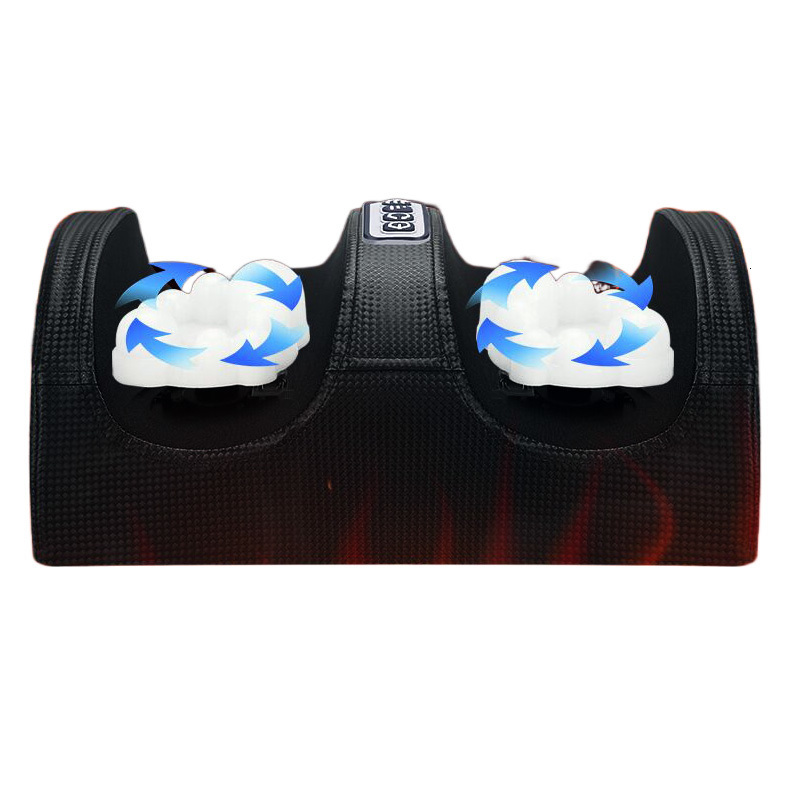 Foot Massager Electric Massage Shiatsu Health Care Therapy Relax Infrared Heating Body Heat Deep Muscles Kneading Roller Salud 230823