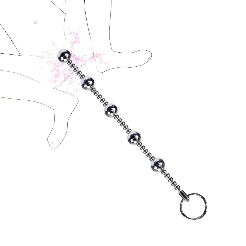 Anal Toys Metal Stainless Steel Beads Vagina Ball Plug Prostate Massage Butt Adult Games Erotic Sex for Women Men 230824