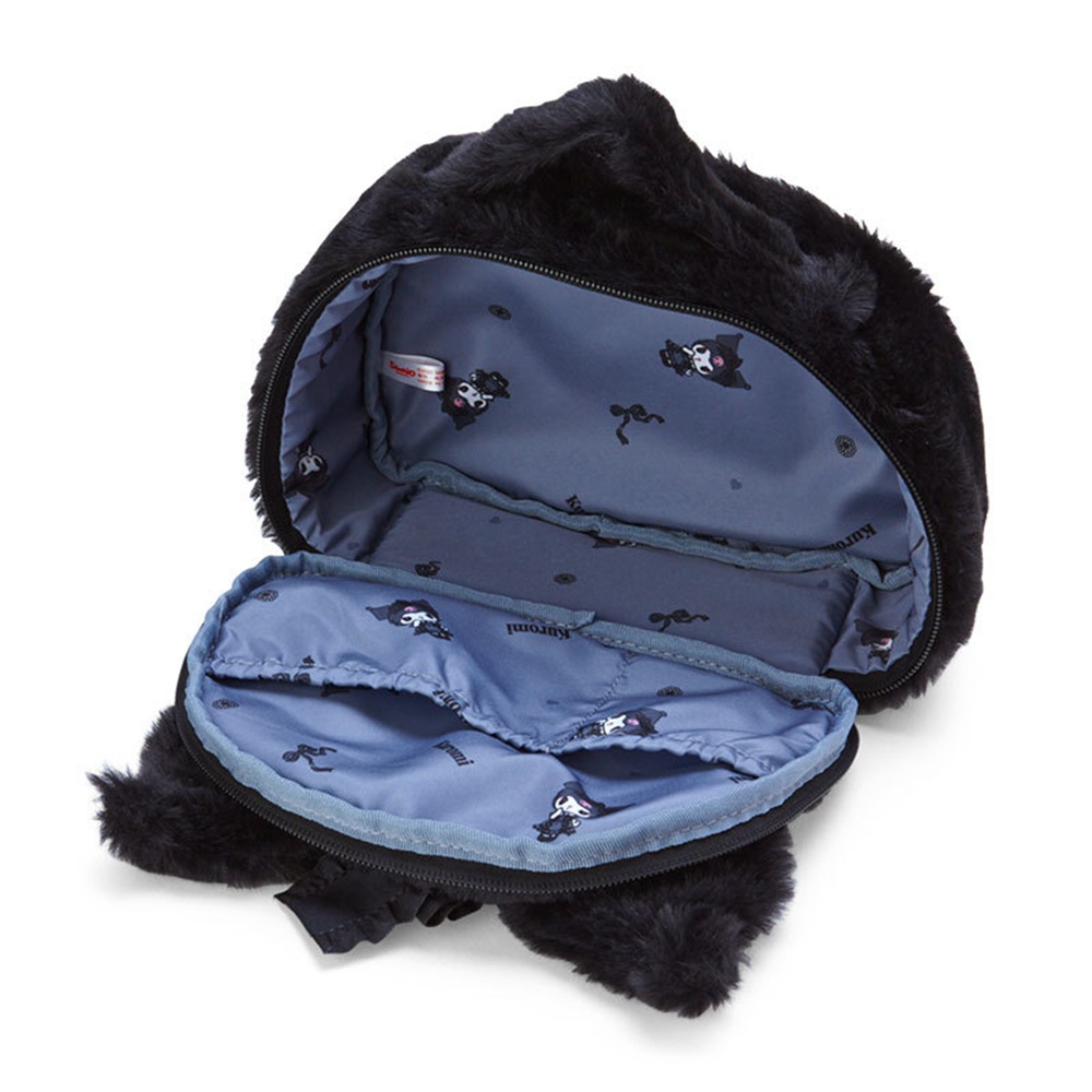 23*8*16cm Cartoon Portable Girl Makeup Bag Soft Plush Handbag Large Capacity Cosmetic Storage Bags Winter Plush Makeup Organizer 2470