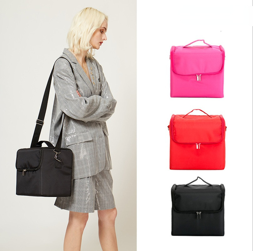 Face Care Devices Cosmetic Bag Storage Multi layer Makeup Manicure Tattoo Beauty and Multi function Tool Case 230823