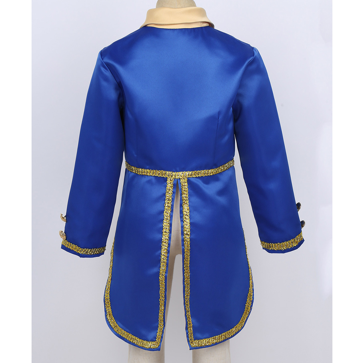 Cosplay ChicTry Baby Boys Prince Costume Turn-Down Collar Tuxedo Jacket Kids Toddlers Halloween Cosplay Birthday Theme Party Tailcoat 230817