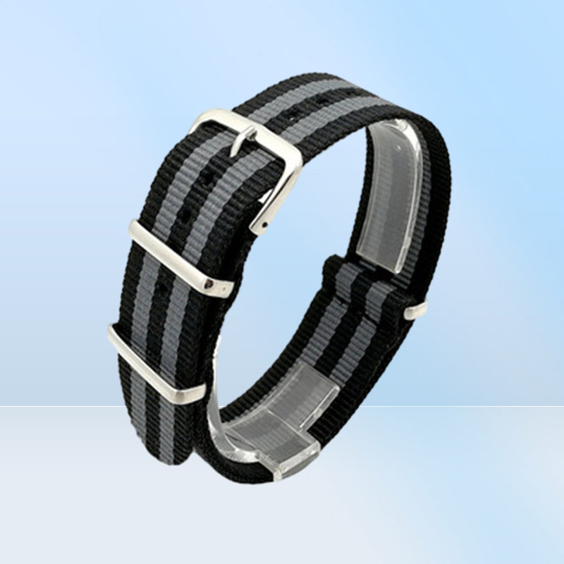 10pcslot Military Army Nato Nylon Watch Strap Wristwatch Band Wristbands 18mm 20mm 22mm