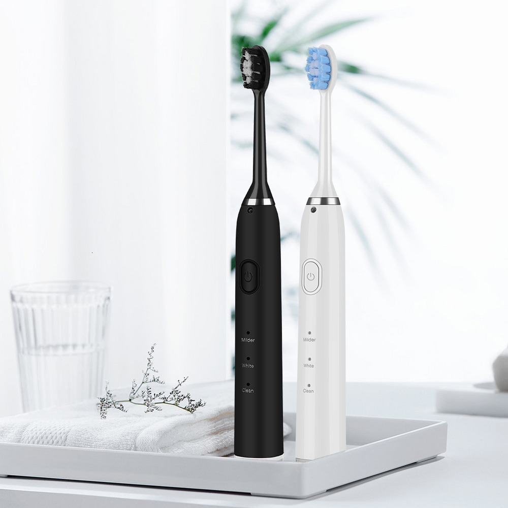 Toothbrush Sonic Electric Toothbrush USB Rechargeable Automatic Adult Model Teeth Whitening Oral Care Free 6 Brush Head Dental Cleaner Set 230824