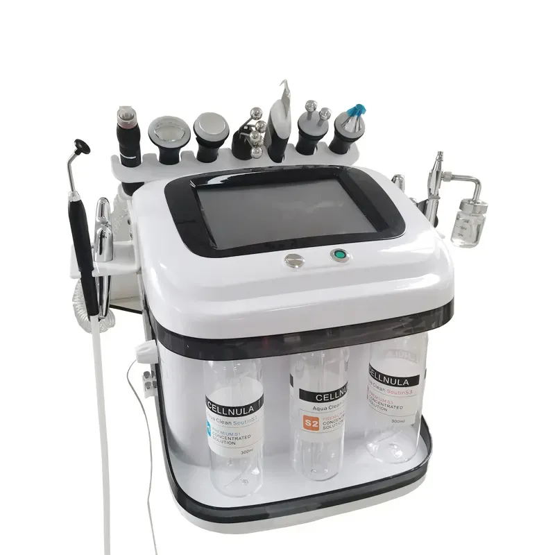 10 in 1 face treatment cleaning oxygen machine facial care tips salon use