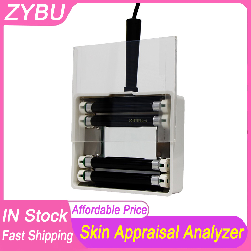 Wood UV Lamp Skin Appraisal Analyzer Facial Skin Vitiligo Testing Examination Magnifying Machine Greyness Skin Tinea UV Lamp Beauty Care