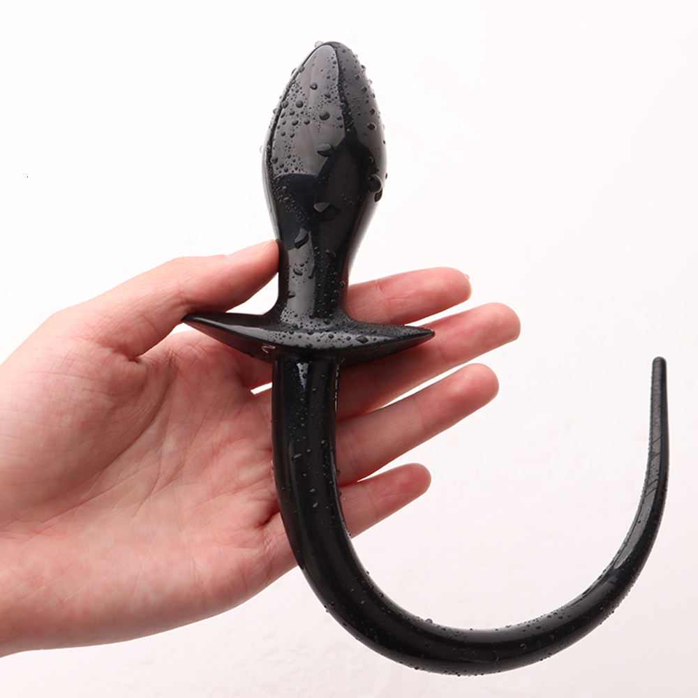 Briefs Panties Anal Plug Tail Butt Silicone Dog Sex Toys For Women Men Slave Games SM Erotic Toy Gspot Massage Products 230824