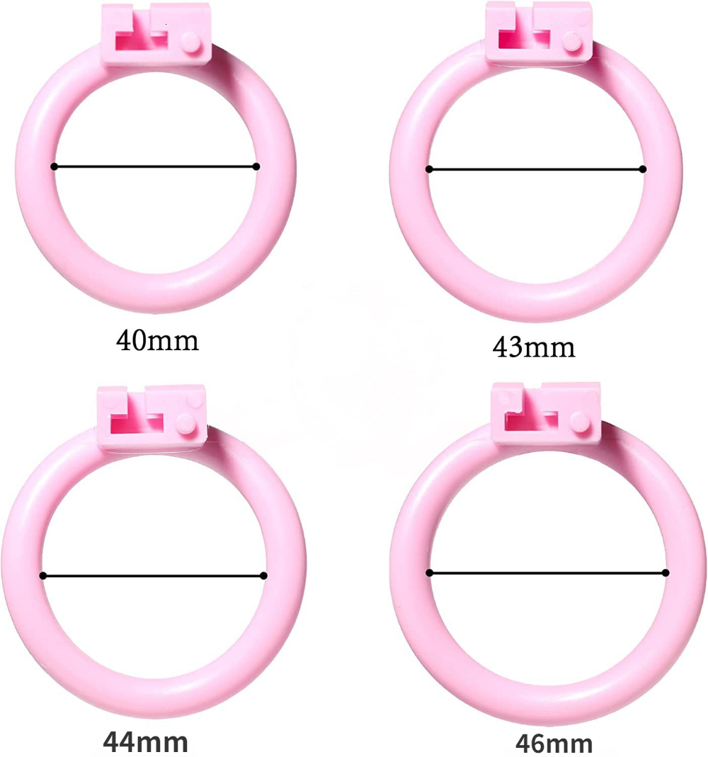 Cockrings Pink Resin Chastity Cage Sissy Micro Belt Sextoys Male Abstinence Quit Masturbation Erotic Urethral Lock Sex Toys gay 230824