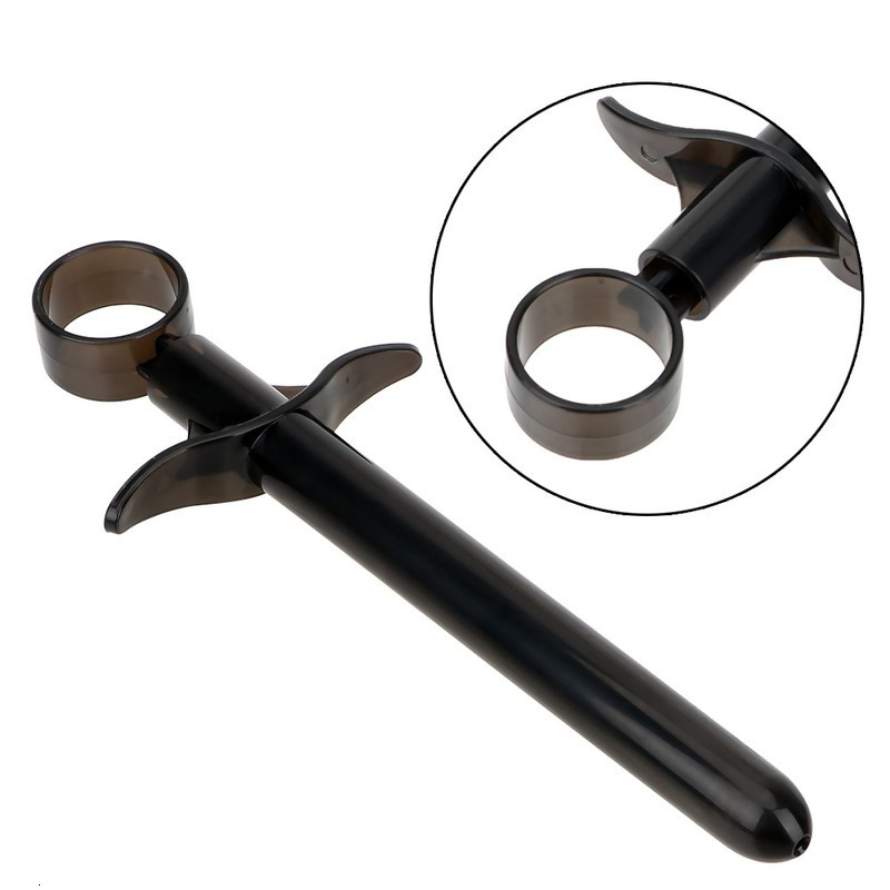 Briefs Panties 10ML Lubricant Oil Injector Clean Tools Anal Plug Butt Blockage Dilator Prostate Sex Toys for Men Women Adults Products Erotic 230824