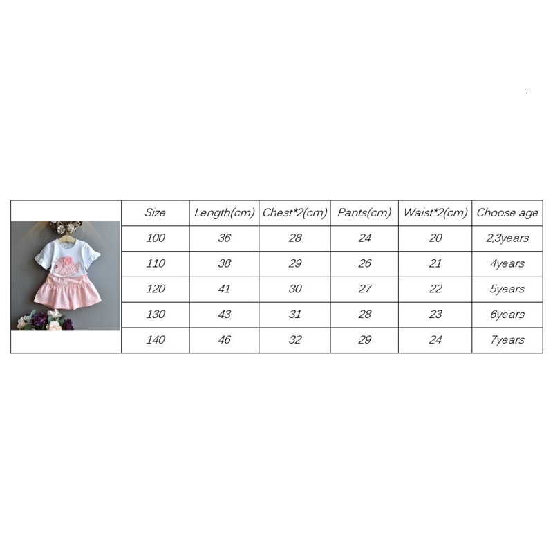 Clothing Sets Arrival Girls Fashion Suit Short Sleeve Top Denim Skirt 2 Piece Set Children's Wear Apparel 230823