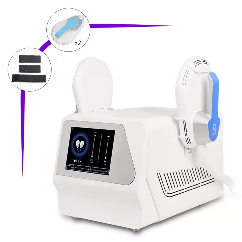 Latest TeslaSculpt EMS Muscle Stimulator HI EMT 7 Tesla High Intensity Electromagnetic Body Contouring Slimming Nova Emslim Neo
