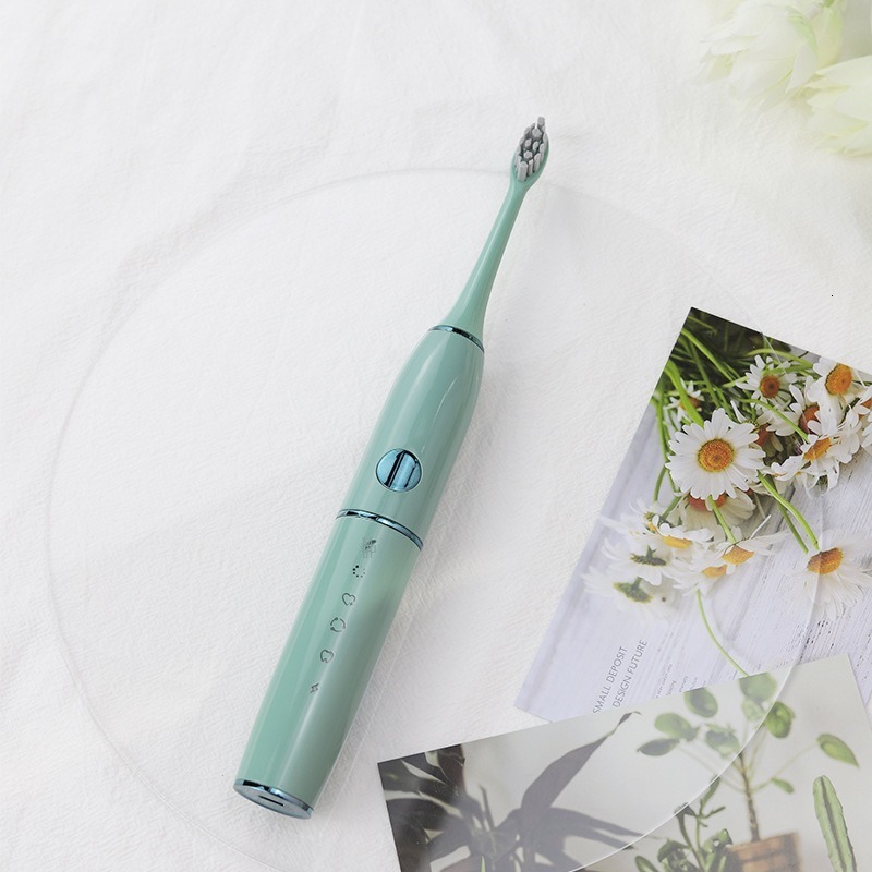 Toothbrush Ultrasonic Adult Electric Toothbrush Smart Teeth Brush Sonic Type-C Charging Waterproof Whitening Gift Replacement Heads 230824