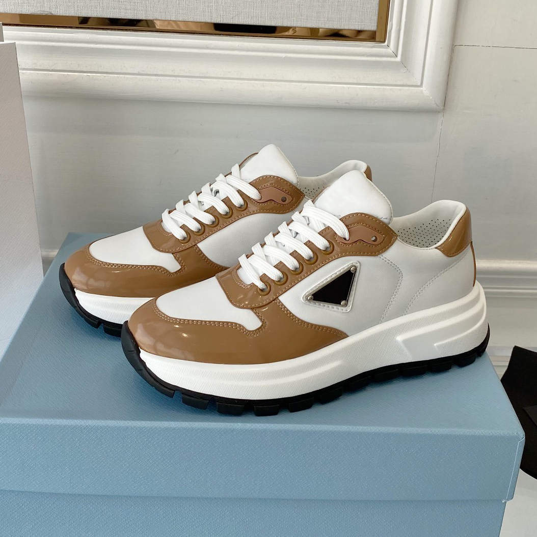 casual shoes women designer shoes travel leather laceup sneaker fashion lady flat running trainers letters woman shoe platform men gym with box