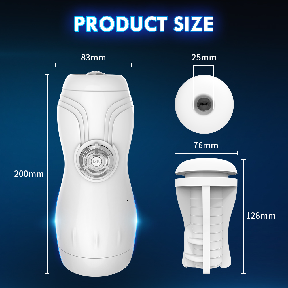 Masturbators Automatic Male Sucking Mastubator Vibration Blowjob Machine Masturbation Cup Sex Toys Adult Goods for Men Masturbate Supplies 230824