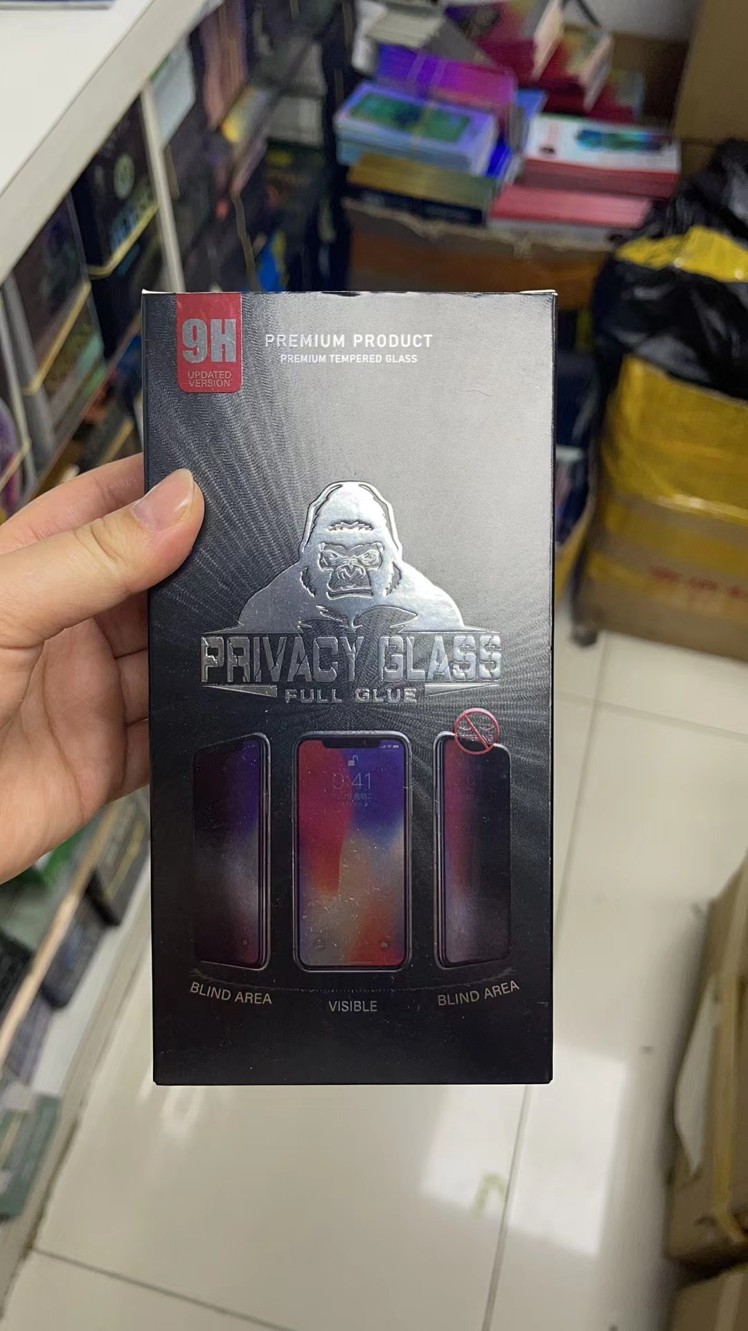 Anti-Spy Privacy Tempered Glass Screen Protector for huawei samsung iphone 11 12 plus 13 14 15 16 pro max x xr 7 8 plus with package