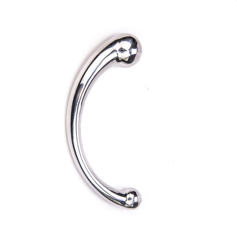 Briefs Panties Double Ended Stainless Steel G Spot Wand Massage Stick Pure Metal Penis PSpot Stimulator Anal Plug Dildo Sex Toy for Women Bdsm 230824