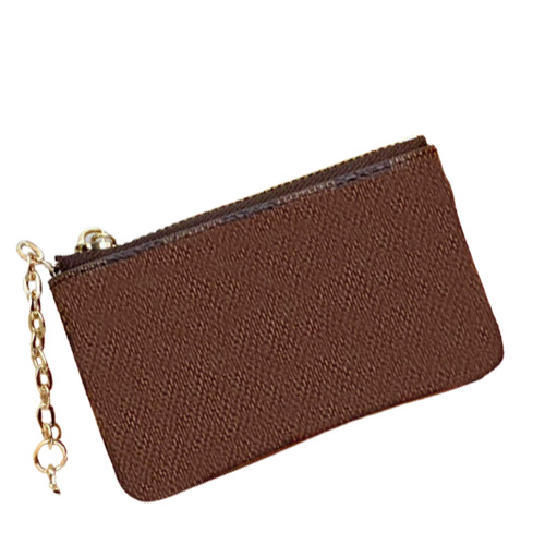 KEY POUCH M62650 POCHETTE CLES Designers Fashion Womens Mens Key Ring Credit Card Holder Coin Purse xury Mini Wallet Leather Handbags Dust bag Serial number