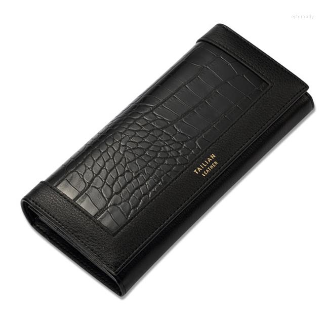 Wallets Multifunction Luxury Women's Long Wallet Female Leather Purse ID Card Holder Women Purses Ladies Clutch Phone Bag