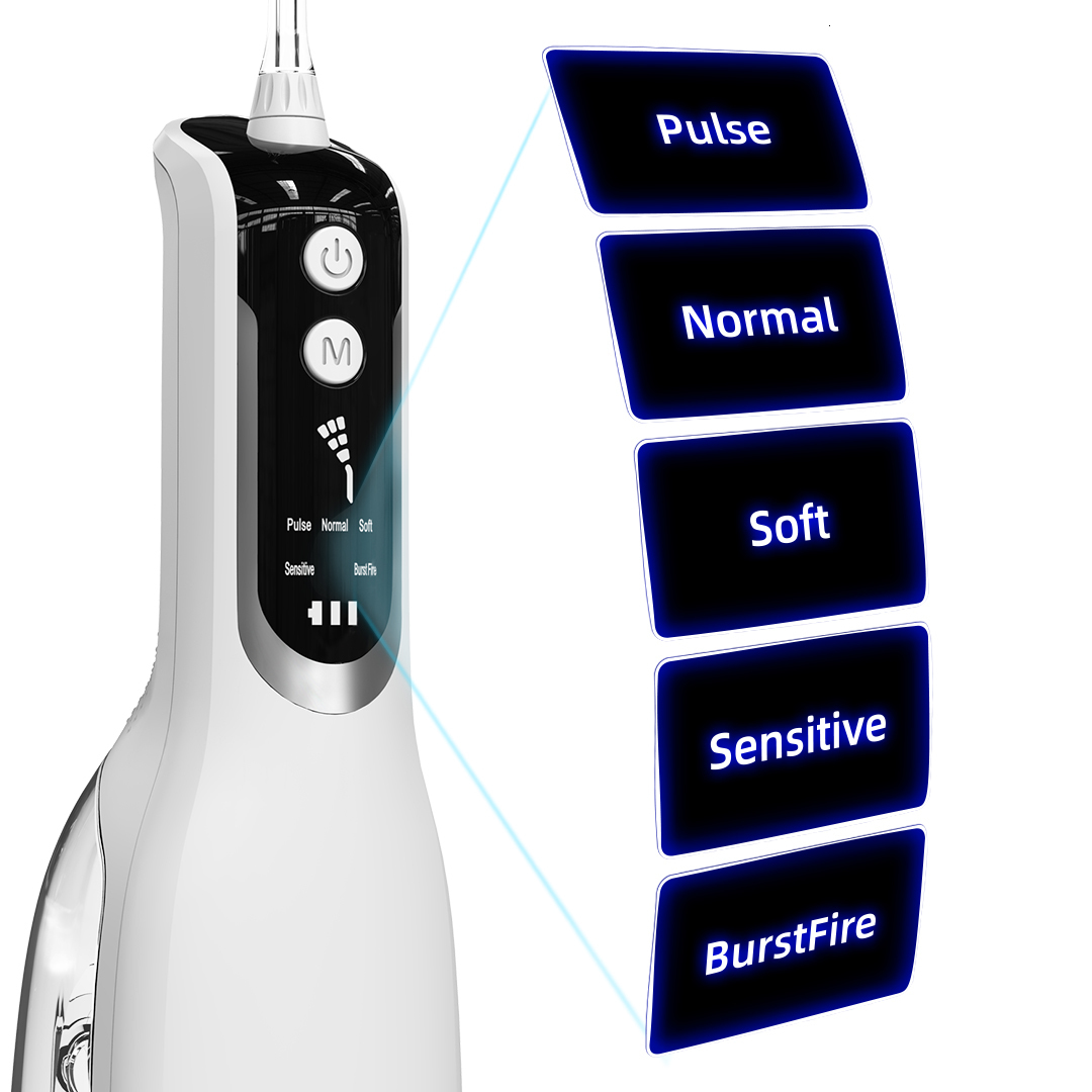 Other Oral Hygiene Electric Cordless Irrigator Waterflosser Cleaning Teeth Dental Flosser Ipx7 USB Travel Orthodontic Braces 230824