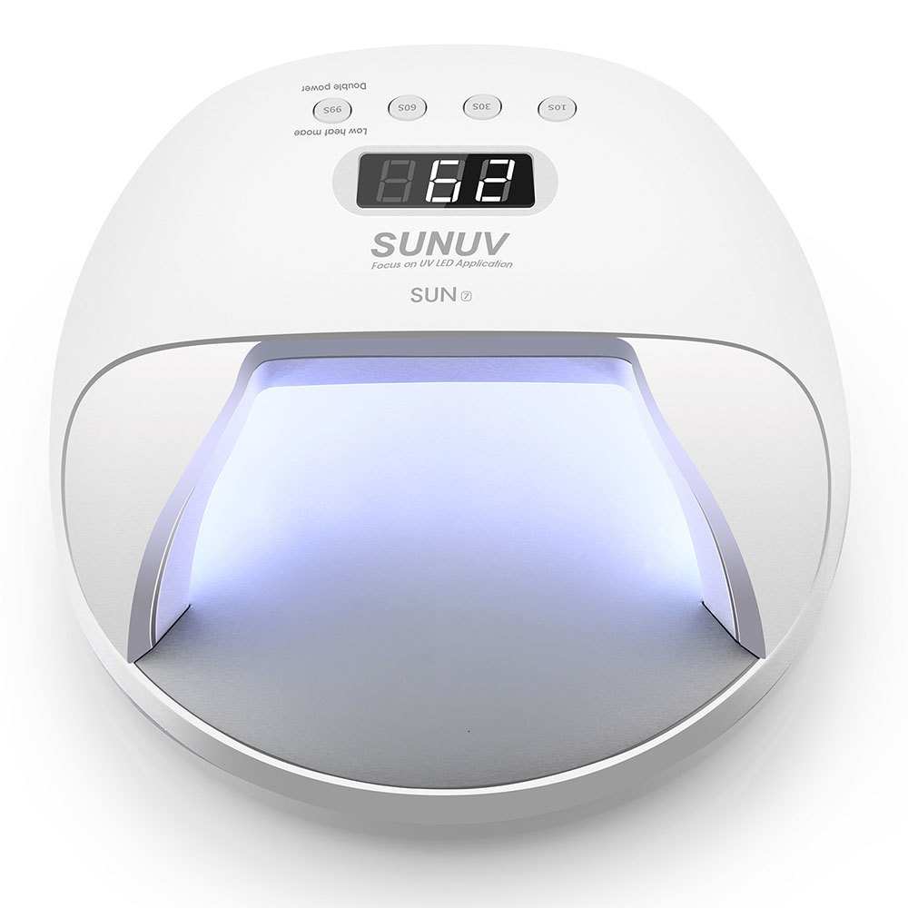 Nail Dryers Nail lamp SUNUV SUN7 UV LED Nail Lamp Dryer Fast Curing Nail Gel Professional Nail Dryers UV Gel Drying Tools Machine 230824