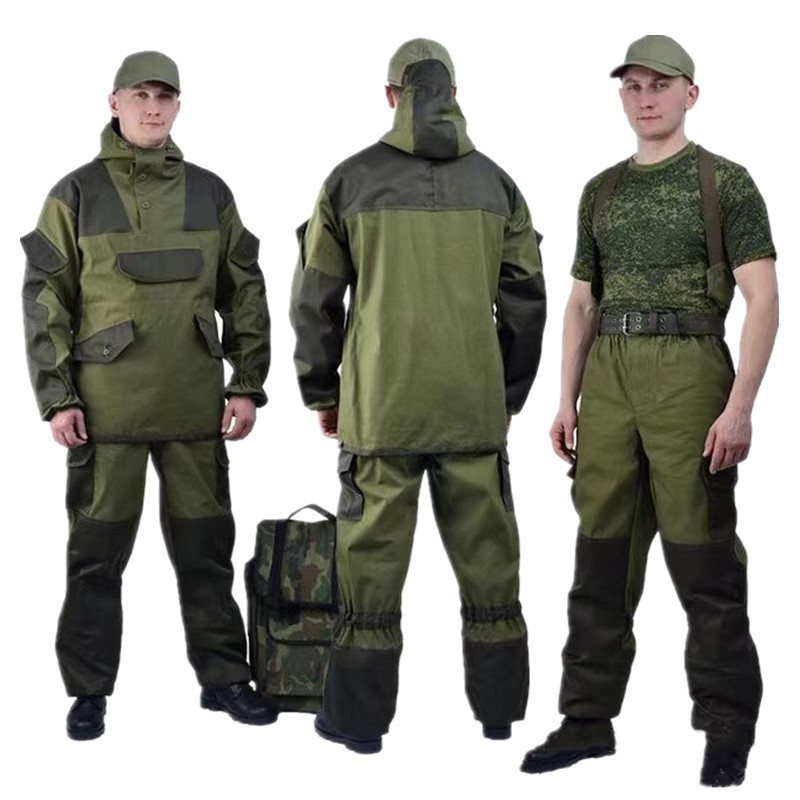 Outdoor T-Shirts GORKA 4 Tactical Camou Military Russia Combat Uniform Set Working Clothing Outdoor Airsoft Paintball CS Gear Training Suits 230825