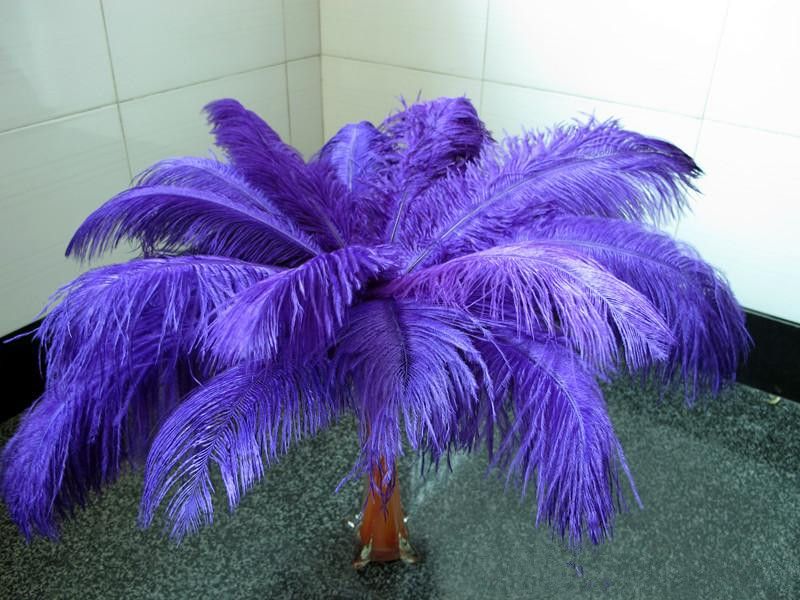 Other Wedding Favors Wholesale a lot beautiful ostrich feathers Wedding centerpiece Table centerpieces Party Decoraction supply ZZ