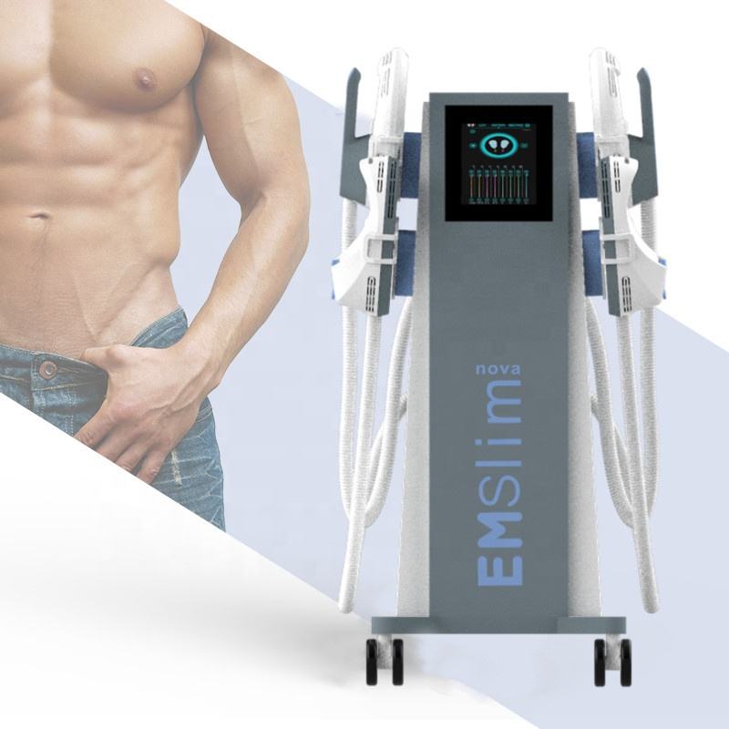 2024 Ems Slim Nova Body Sculpt Muscle Machine Rf 4 Handles Emslim Neo With Rf Fat Burning Machine Pelvic Floor treatment For Gym