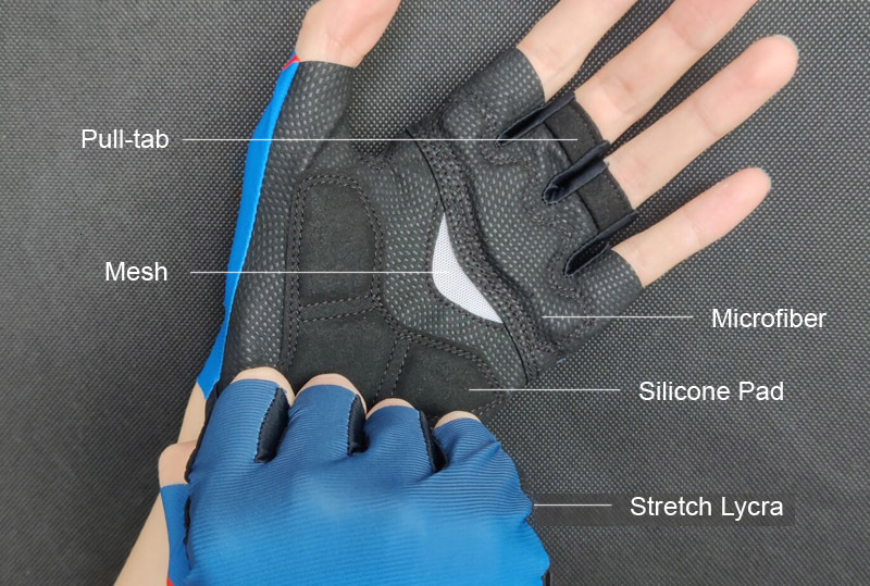 Cycling Gloves Pro Team Cycling Gloves Breathable Bike Glove 3D GEL Pad Half Finger Outdoor Sporting Bcycle Gloves Guantes Ciclismo 230825