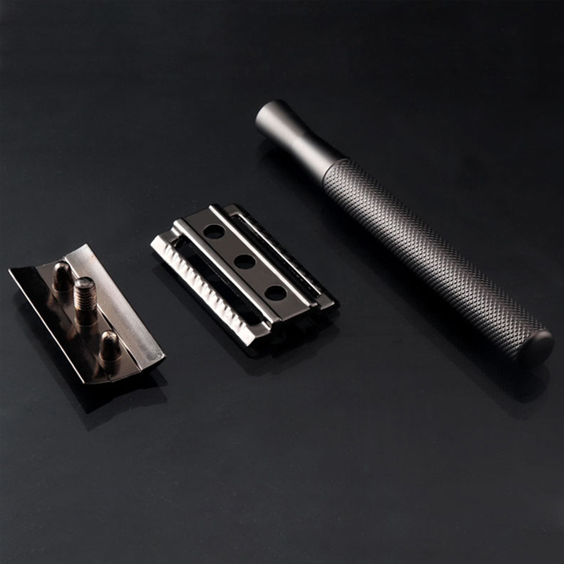 Electric Shavers Adjustable Safety Razor Double Edge Stainless Steel Classic Mens Shaving Mild to Aggressive Hair Removal Shaver Razor Shave Man 23082