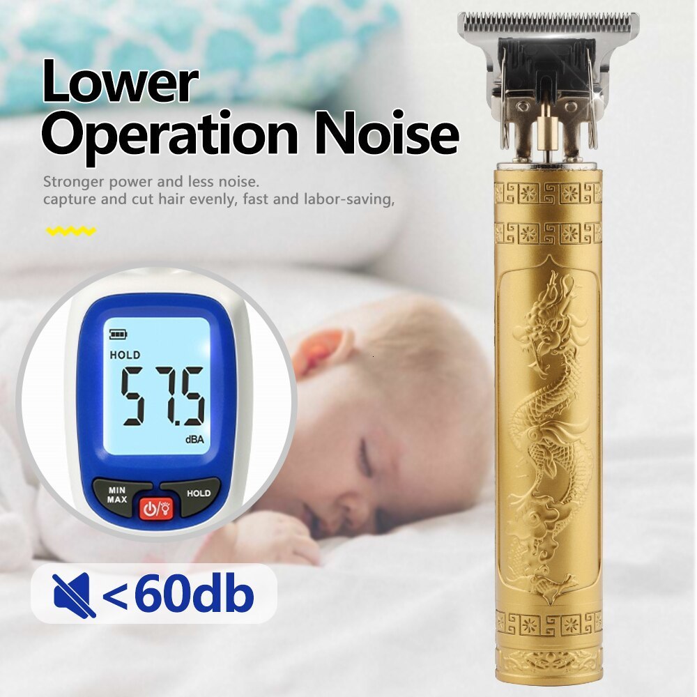 Electric Shavers Hair Clipper Electric Clippers Electric Men Retro T9 Style Buddha Head Carving Oil Head Trimmer 230824