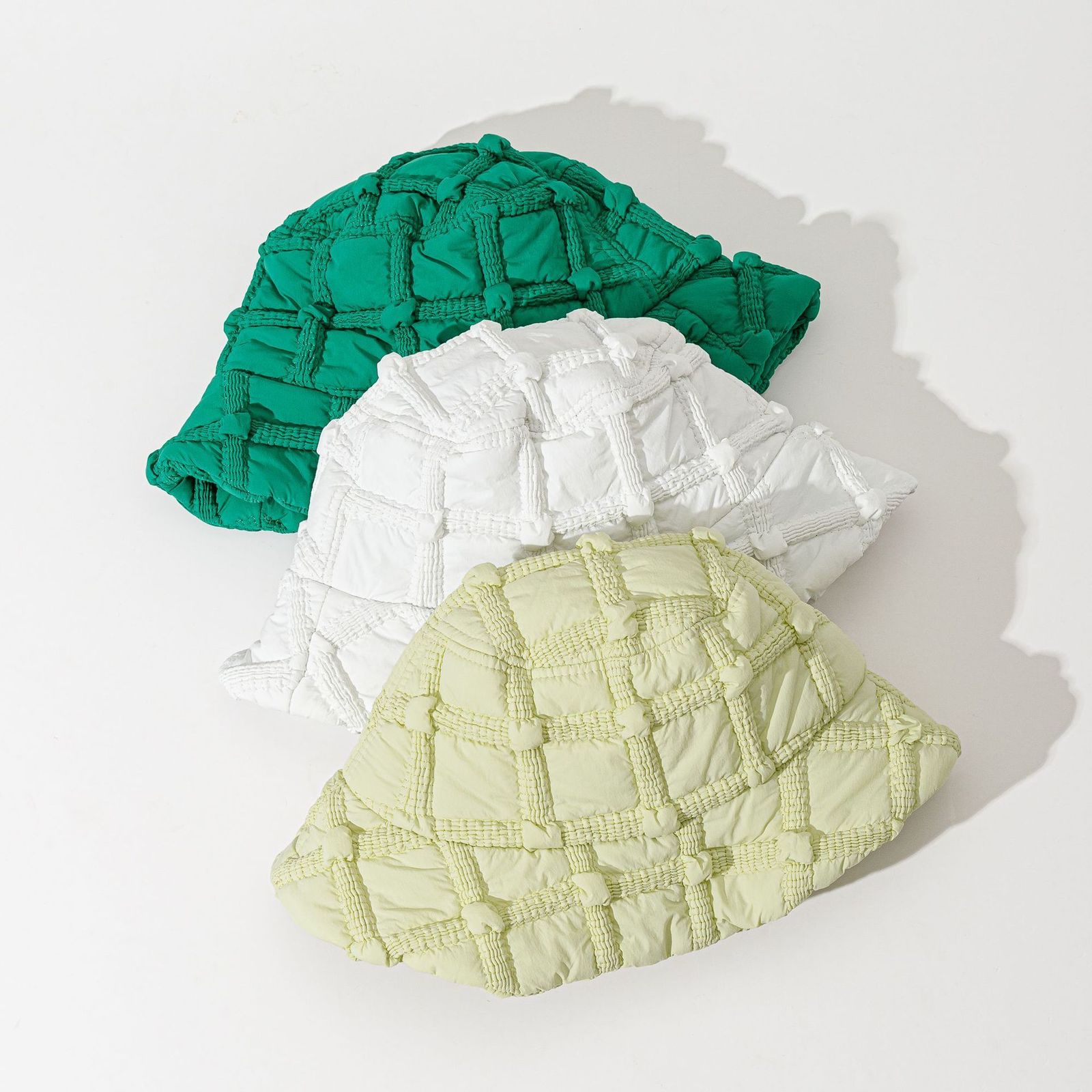 Wide Brim Hats Bucket Hats Padded Solid Color Bucket Hat Women's Autumn and Winter Thickened Warm Hat Niche Simple Basin Hat 230824