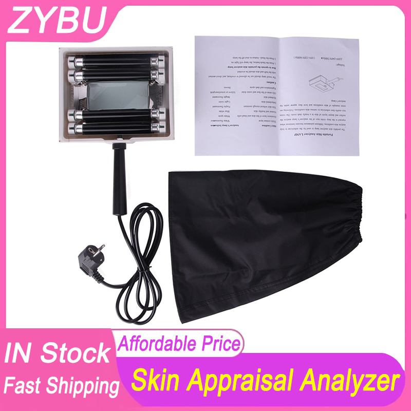 Lamp Facial Skin Testing Wood Lamp Skin UV Analyzer Examination Magnifying Analyzer Lamp Machine for Home Salon Skin Infections Tool