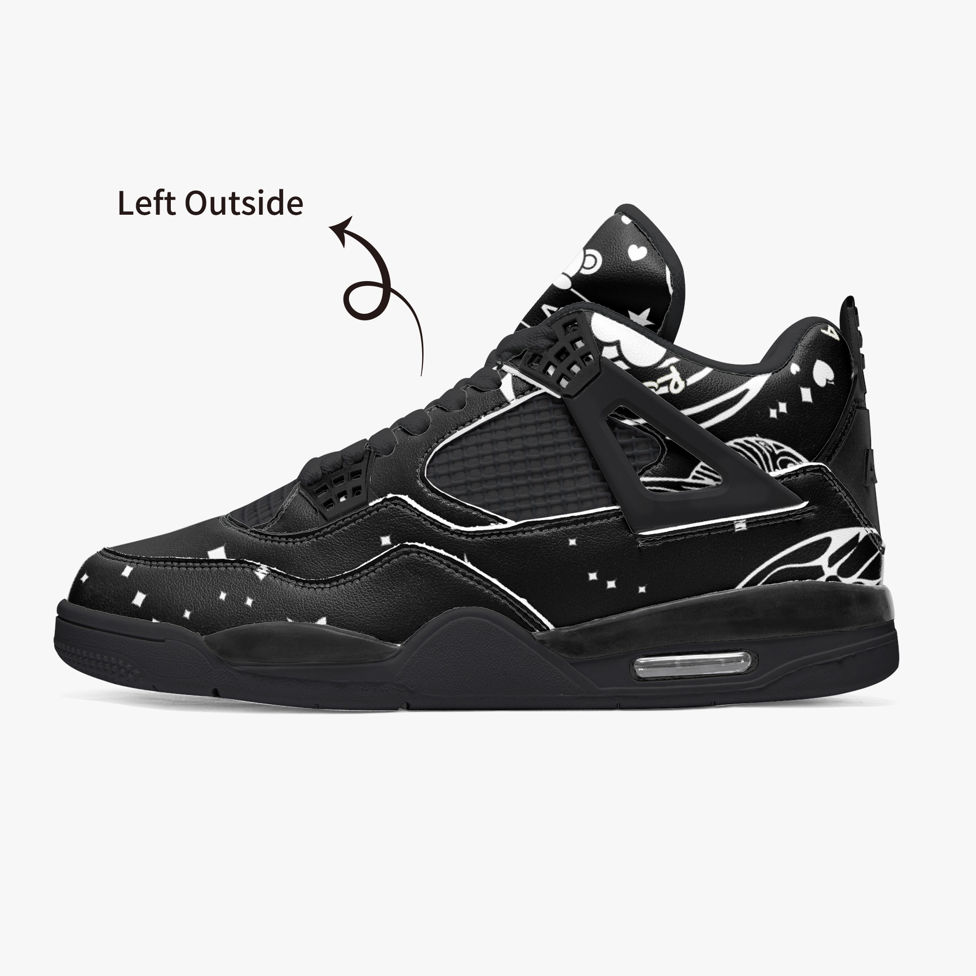 Fashion diy shoes custom basketball shoes mens womens sneaker Team logo pattern couple trainers outdoor sports 36-46 A16