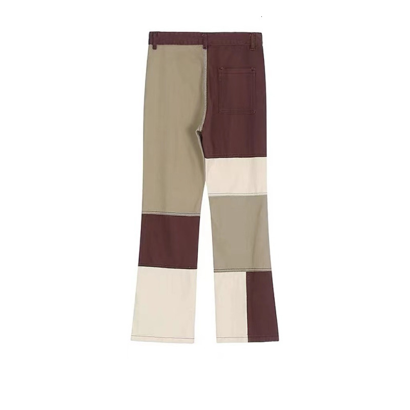 Men's Jeans Mens Casual Slim Fit Patchwork Denim Pants 2023 Biker Hip Hop for Men with Loose Fashion Trend 230824