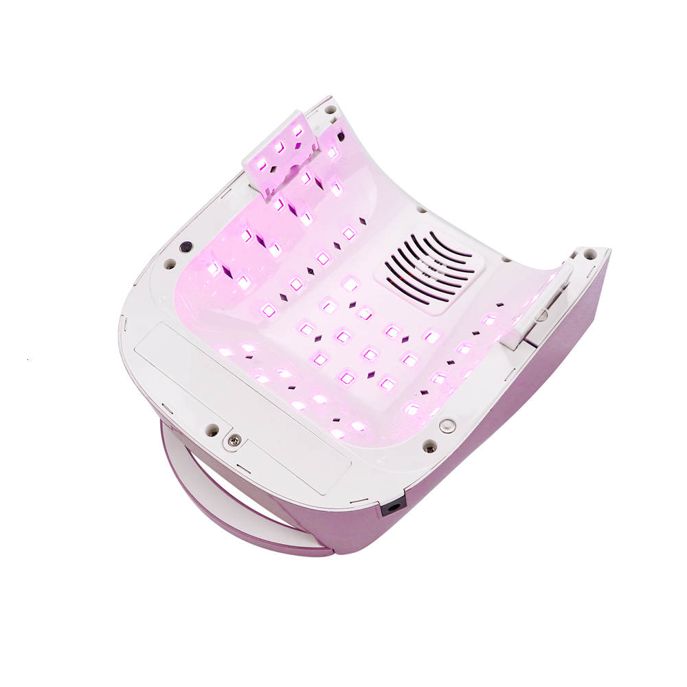 Nail Dryers 96W Rechargeable Nail Lamp with Handle Cordless Gel Polish Dryer Manicure Machine UV light for Nails Wireless Nail UV LED Lamp 230824