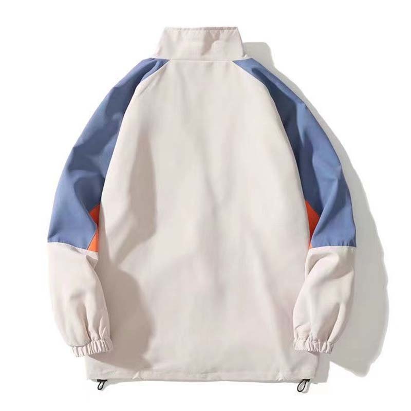 Men's Jackets Spring Mens College Style Jackets Korean Patchwork Women Harajuku Windbreaker Coats Summer Thin Vintage Cargo Jackets 230824