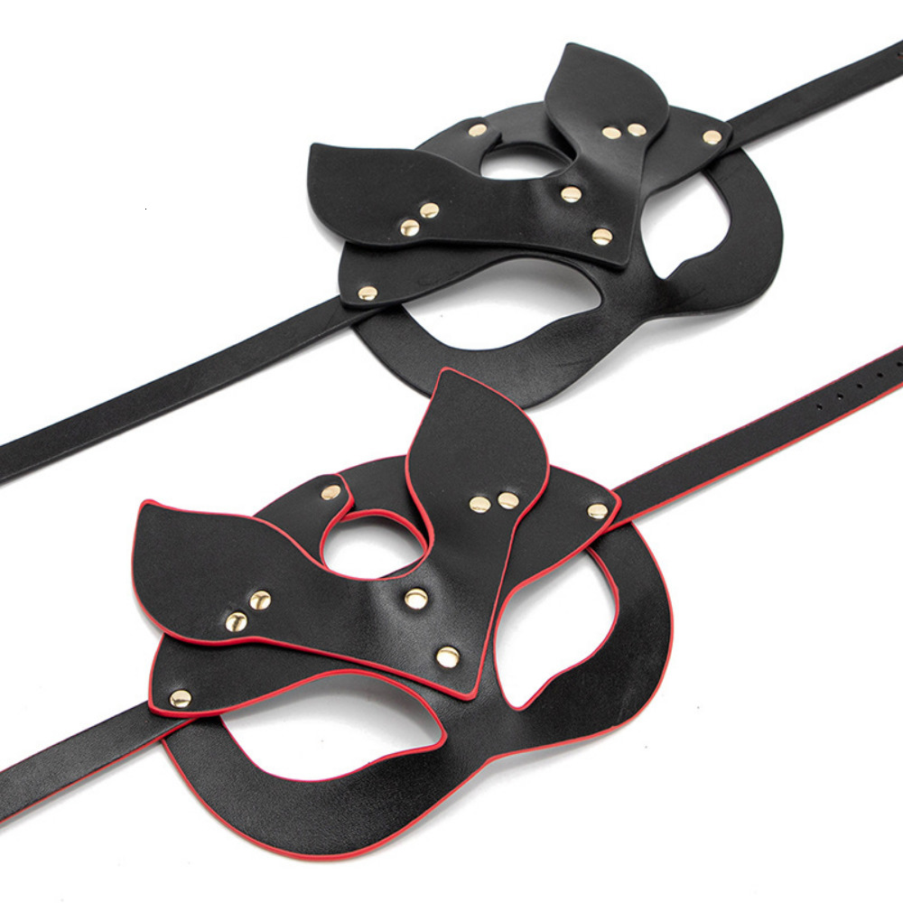 Adult Toys BDSM Removable Mask Flirt Party Games Cosplay Dog Eye Sex for Couple Harness Erotic Sexy 230824