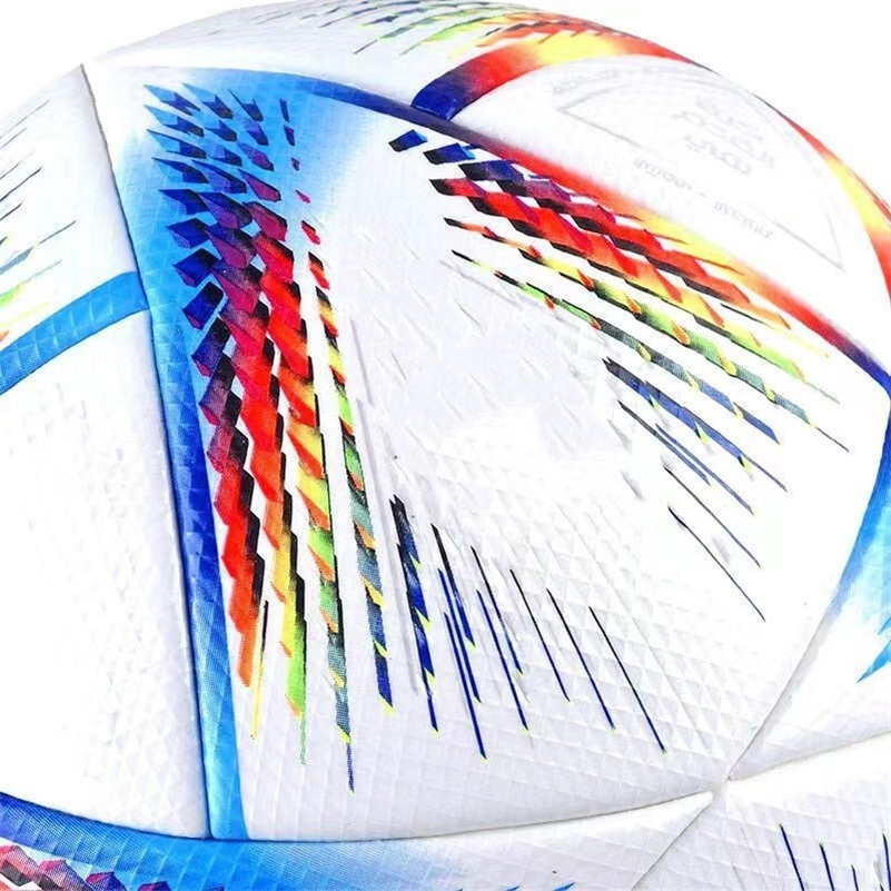 Balls High Quality Soccer Ball Official Size 5 PU Material Seamless Wear Resistant Match Training Football Futbol Voetbal Bola 230825