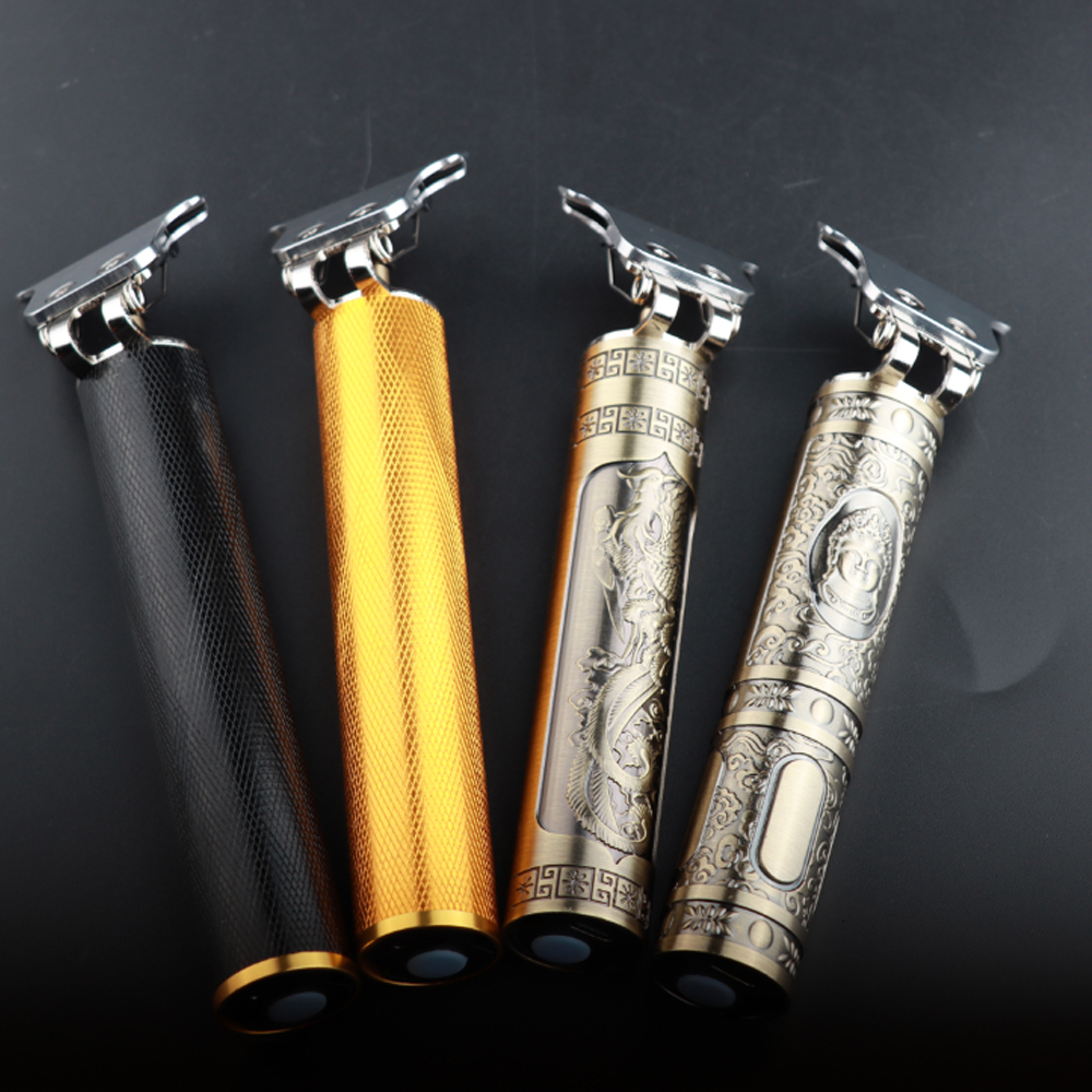 Electric Shavers Vintage T9 Hair Cutting Machine Men's Electric Shaver Rechargeable Hair Trimmer Beard Clipper Barber Hair Cut 230824 - view 6