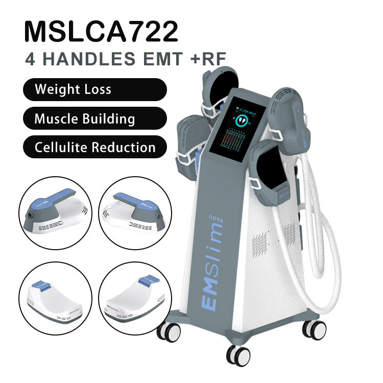 2024 Ems Slim Nova Body Sculpt Muscle Machine Rf 4 Handles Emslim Neo With Rf Fat Burning Machine Pelvic Floor treatment For Gym