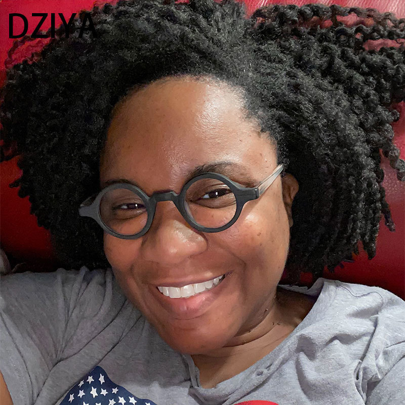 Sunglasses Frames Vintage Round Acetate Optical Glasses Frames Men Handmade High-Grade Glasses Women Round Punkfashion Eyeglasses 60629 230824