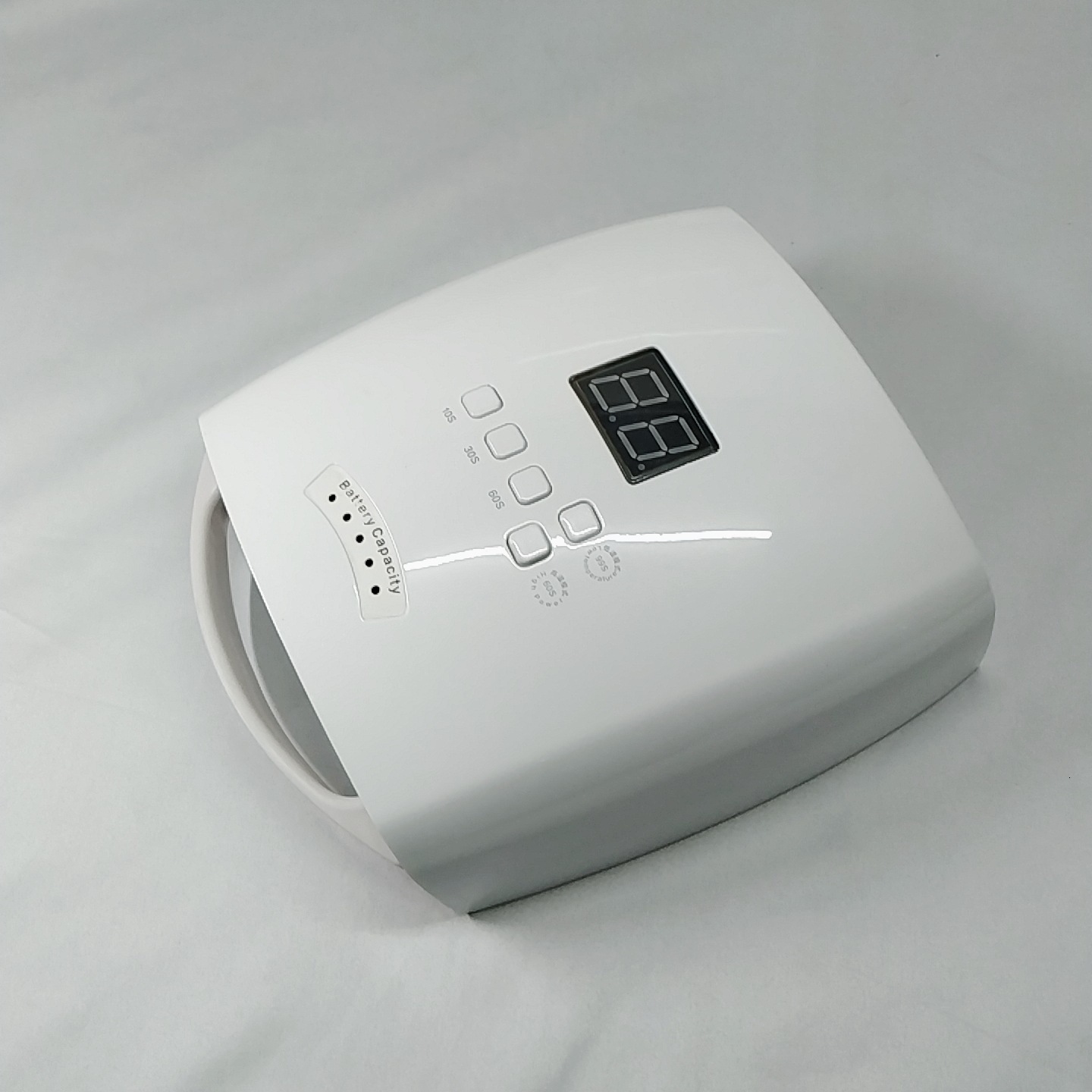 Nail Dryers Rechargeable Nail Lamp with Handle Wireless Gel Polish Dryer Red Light Nail Cure Machine Pedicure Lamp Cordless Nail UV LED Lamp 230824