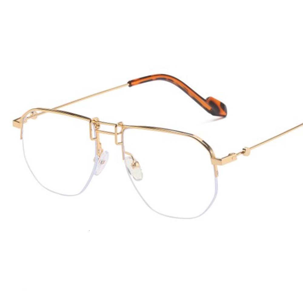 Fashion Sunglasses Frames 80769 Optical Glasses Frame Metal Fashion Sunglasses UV400 Men Women Computer Eyeglasses 230825